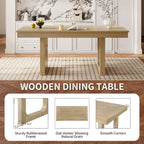 Tavolo da pranzo allungabile Brown Farmhouse, 4-8 posti a sedere
