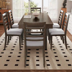 Tavolo da pranzo allungabile Brown Farmhouse, 4-8 posti a sedere