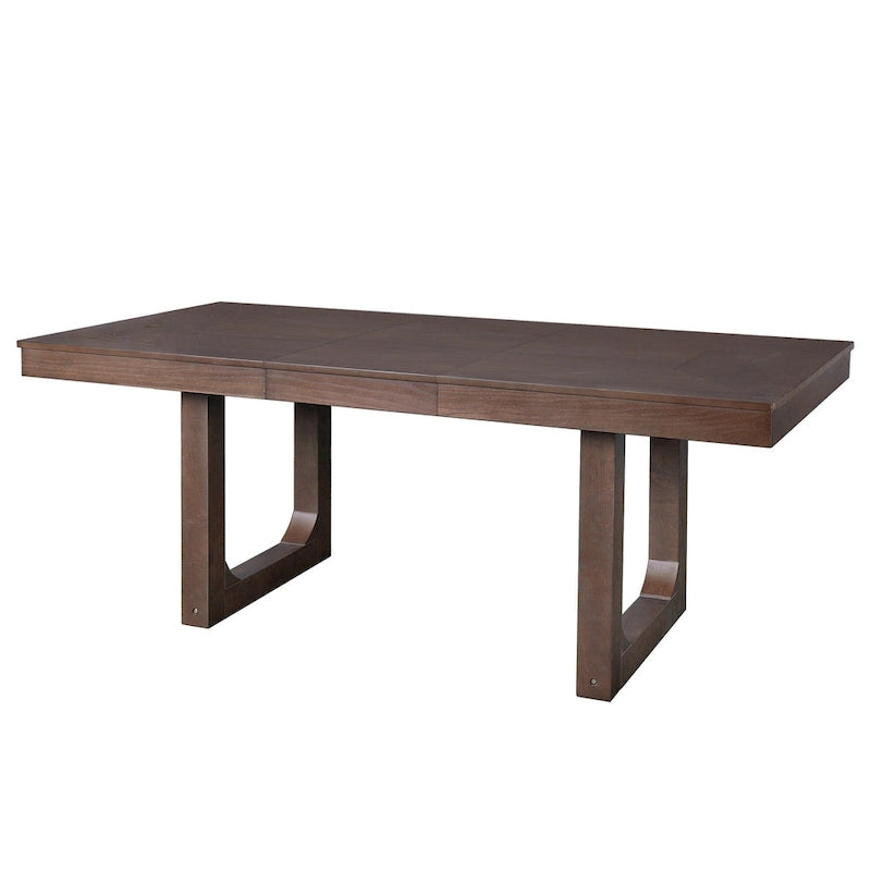 Tavolo da pranzo allungabile Brown Farmhouse, 4-8 posti a sedere