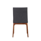 Sedia da pranzo in pelle riciclata, vari colori, set da 2