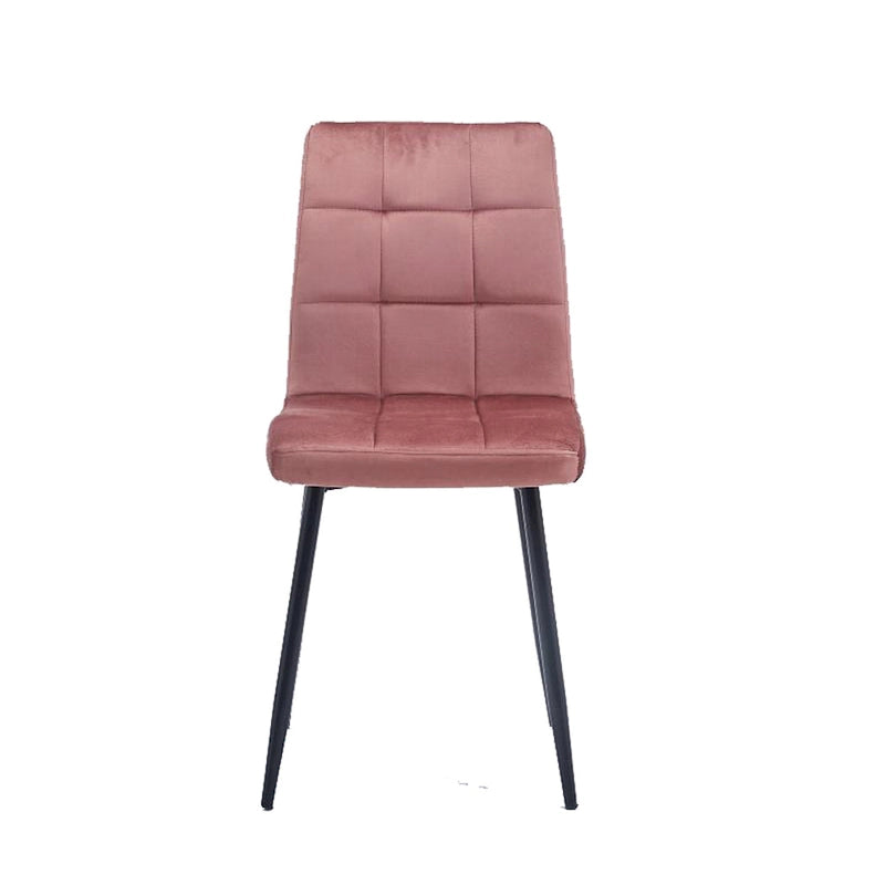 Sedia da pranzo in velluto, stile metà secolo, set da 2 – Rosa / Nero / Verde / Grigio / Blu