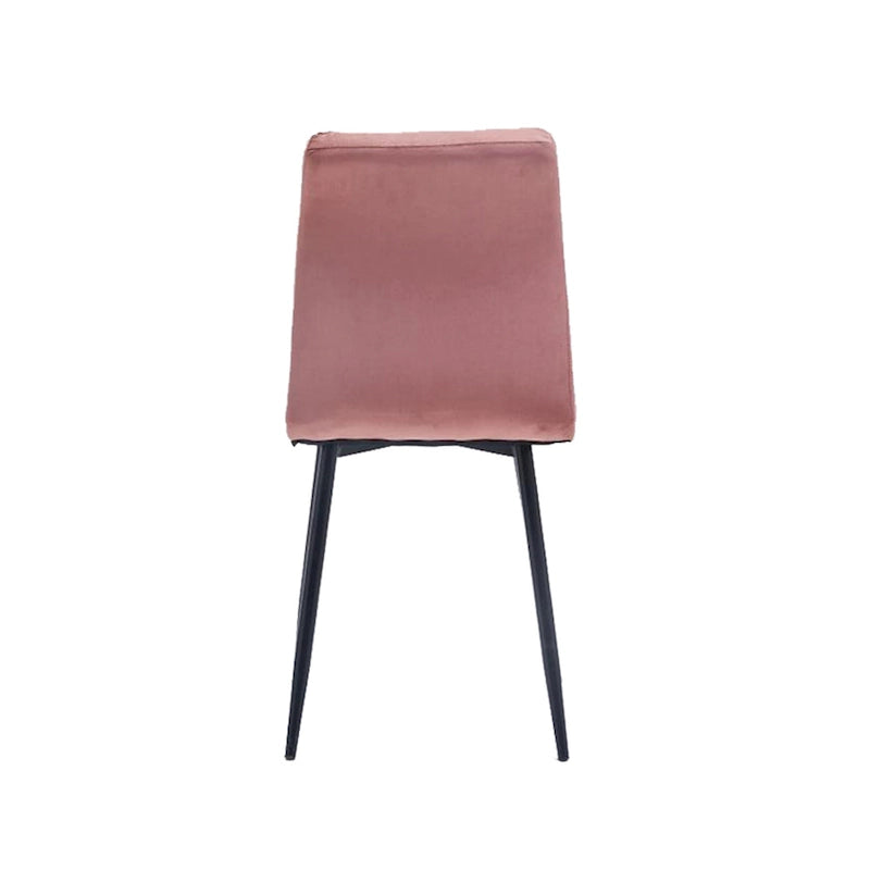 Sedia da pranzo in velluto, stile metà secolo, set da 2 – Rosa / Nero / Verde / Grigio / Blu