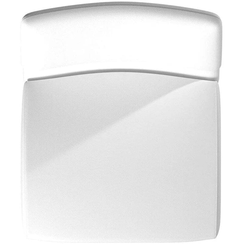 Sedia da pranzo girevole in pelle sintetica bianca/nera, base cromata, set da 2