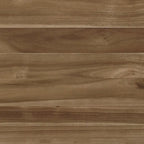 Tavolo da pranzo rettangolare in acacia naturale/bianco sporco con gambe svasate, 6 posti